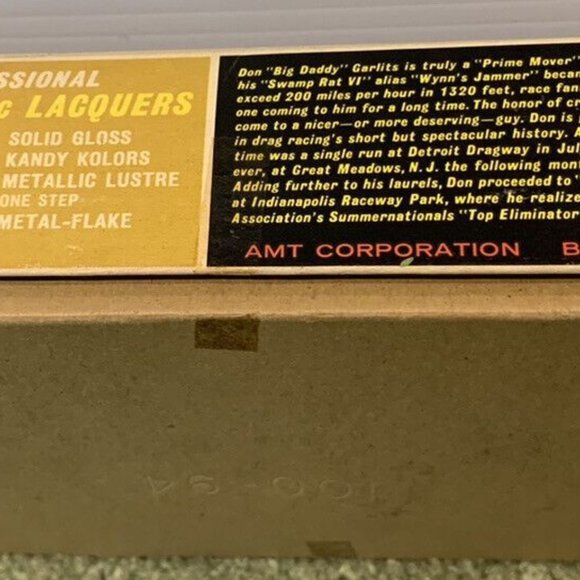 1960’s AMT DON GARLITS' WYNN'S JAMMER 1/25th scale Model Kit Junkyard Parts? - Picture 2 of 7